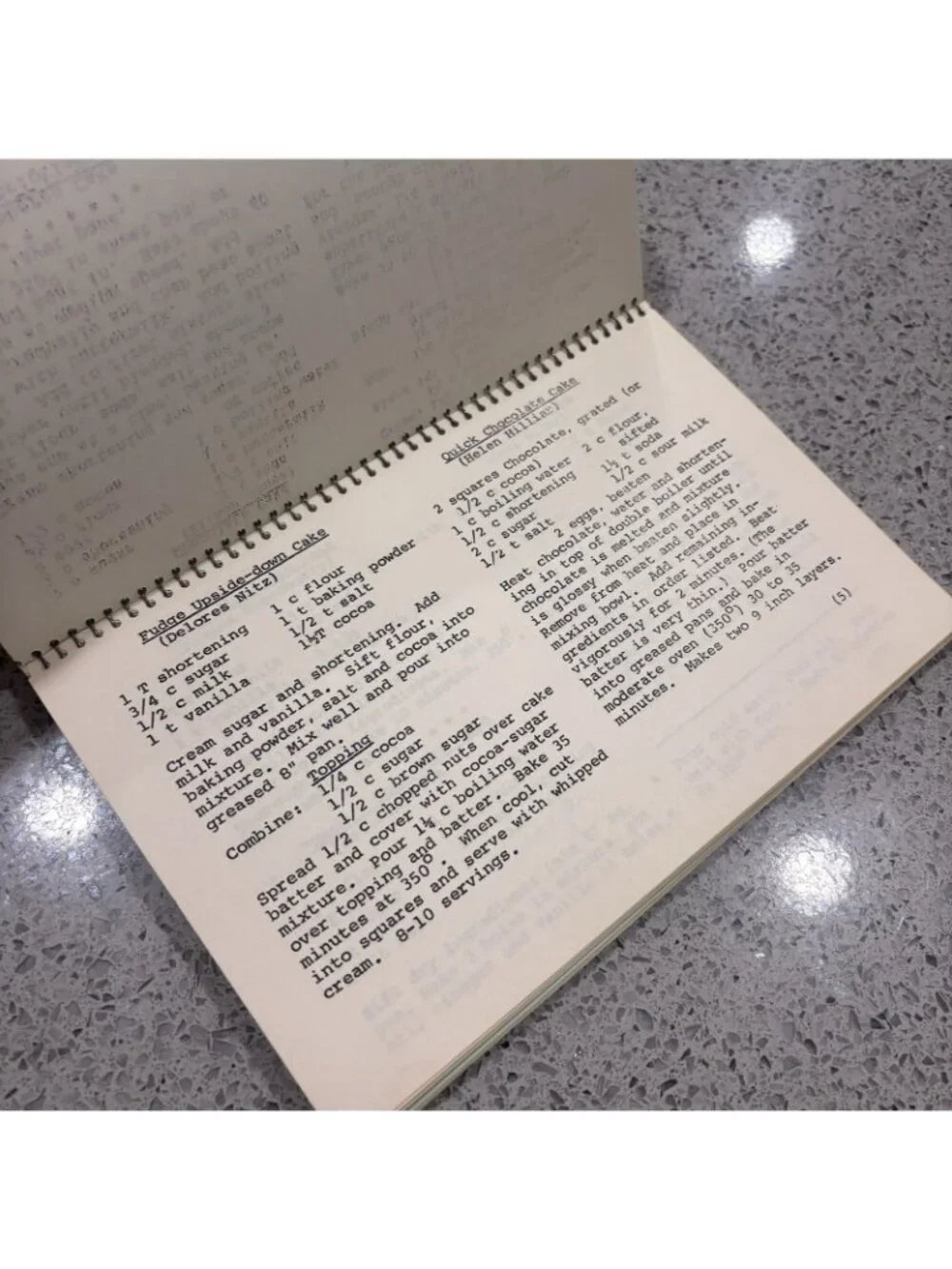 Vintage 1970s Granny Church Recipes My Favorite, Cookbook See Pics